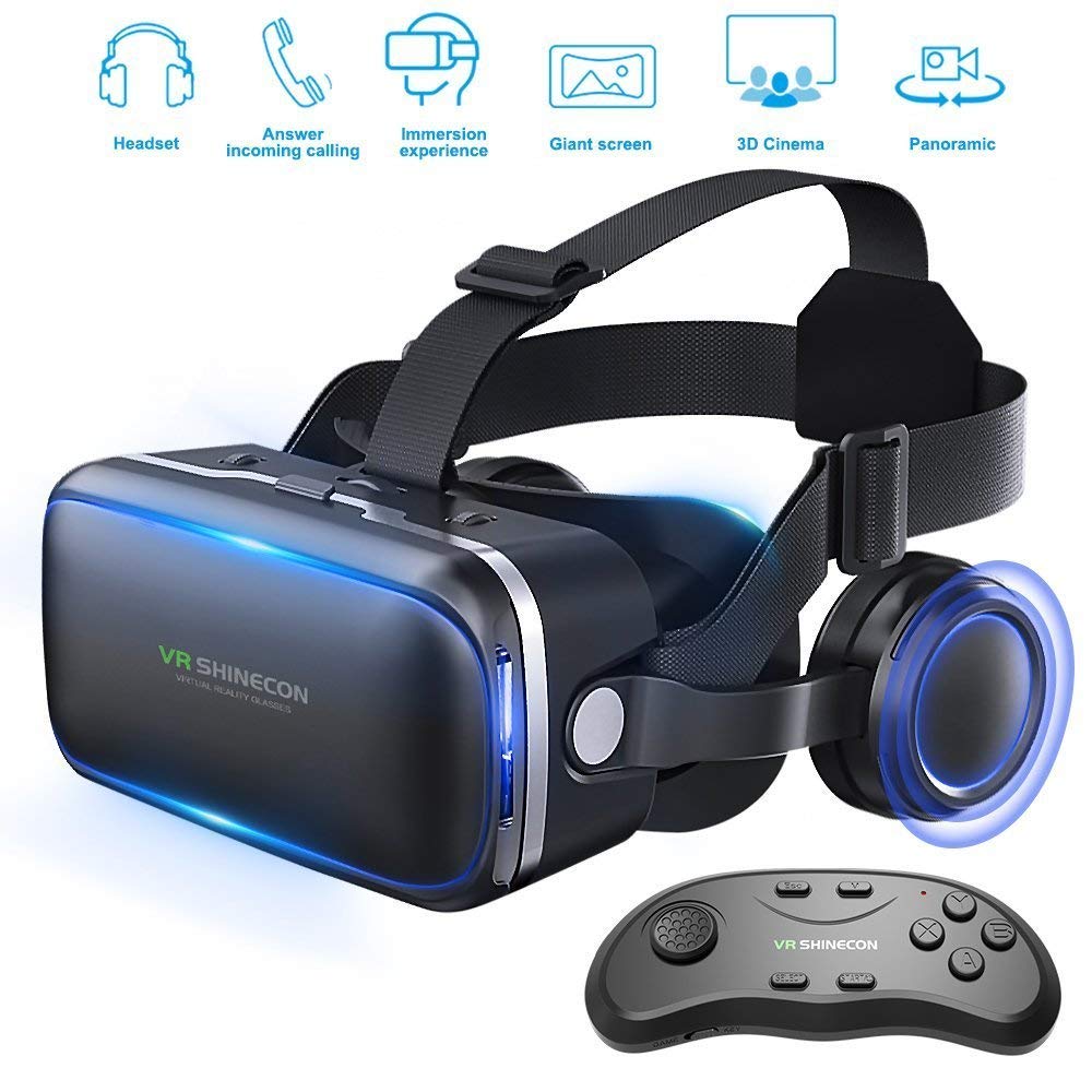 Review Of Pansonite Vr Headset With Remote Controller 3d Glasses